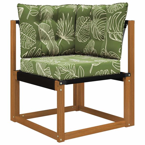 vidaXL Udend&oslash;rs Sofa Pude 3 pcs Bladdesign Polyester