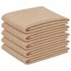 vidaXL Bordkl&aelig;de 5 stk. Oval Beige 130 x 180 cm