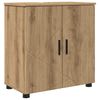 vidaXL Badev&aelig;relsesskab med opbevaring Artisan Egetr&aelig; 61 x 35 x 64 cm
