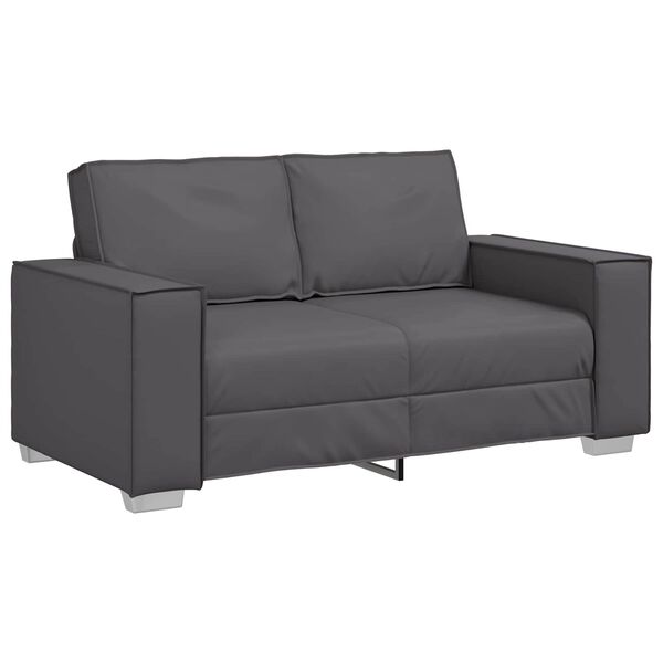 vidaXL Sofa Gr&aring; 160 x 78 x 84 cm Stof