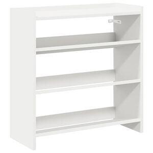 vidaXL skoreol 60x25x62 cm konstrueret tr&aelig; hvid