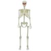 vidaXL Halloween Skelet Hvid 155 x 38,5 cm Polypropylen