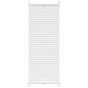 Plisserede blinde 40x150 cm hvid