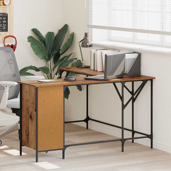 vidaXL Bord Gammelt tr&aelig; 141 x 141 x 75 cm Konstrueret tr&aelig;