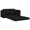 vidaXL Sovesofa 60cm Sort Stof