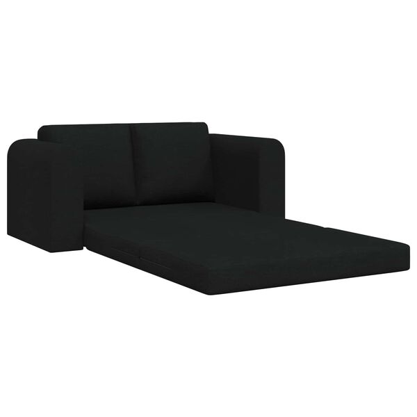vidaXL Sovesofa 60cm Sort Stof
