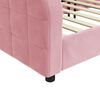 vidaXL daybed 80x200 cm velour pink