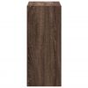vidaXL skab 68,5x32x75 cm konstrueret træ brun egetræsfarve