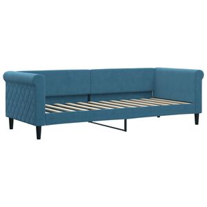 vidaXL daybed 80x200 cm velour bl&aring;