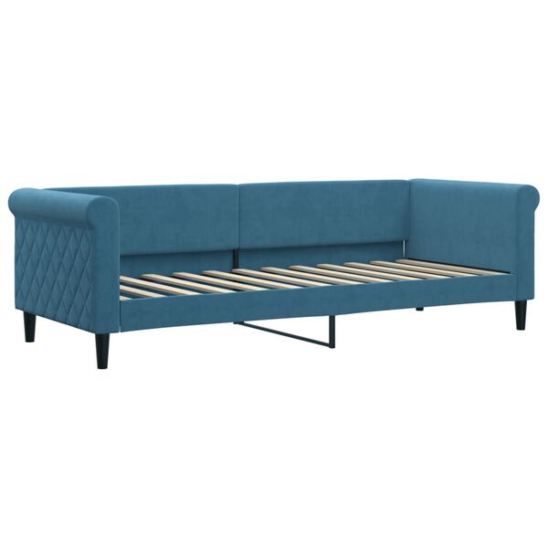 vidaXL daybed 80x200 cm velour bl&aring;