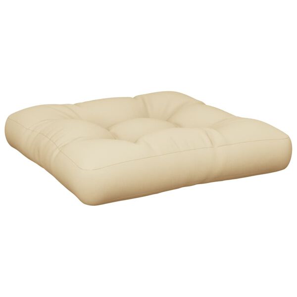 vidaXL pallehynder 2 stk. stof beige