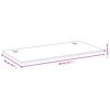 vidaXL bordplade til skrivebord 80x40x1,5 cm bambus