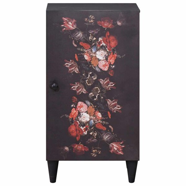 vidaXL Opbevaringsskabe Flerfarvet 40 x 33,5 x 75 cm Massivt mangotræ