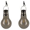 Luxform soldrevne LED-festlys til haven 2 stk. transparant