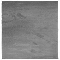 vidaXL gulvtæppe OVIEDO 120x120 cm kort luv antracitgrå
