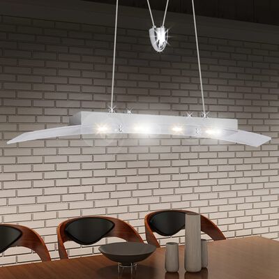Loft LED 80cm ovale akryl 4x5W