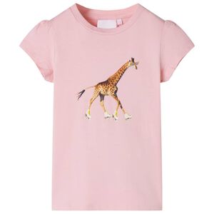 vidaXL T-shirt til b&oslash;rn str. 104 lyser&oslash;d