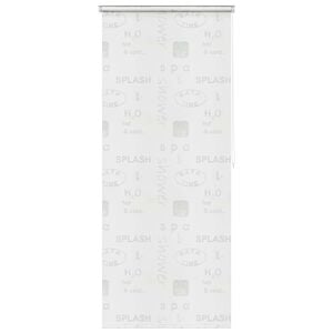 vidaXL rullegardin til badev&aelig;relse 80x240 cm splash