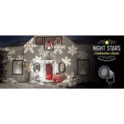 Night Stars LED-lys Holiday Charms 6 mønstre 12 W NIS004