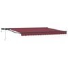vidaXL Manuel markise-ramme med LED-lys 4 &times; 3 m