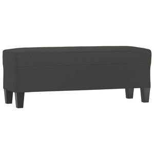 vidaXL b&aelig;nk 100x35x41 cm mikrofiberstof c