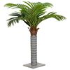 vidaXL kunstig palme 12 blade 150 cm gr&oslash;n