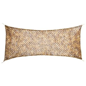 vidaXL camouflagenet 312x140 cm med opbevaringspose sandfarvet
