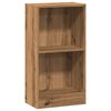 vidaXL bogreol 40x24x76 cm konstrueret tr&aelig; egetr&aelig;sfarve