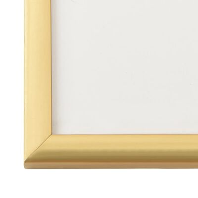 vidaXL billedrammer 5 stk. til væg eller bord 59,4x84cm MDF guldfarvet