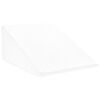 vidaXL Benpude 60 x 50 x 30 cm Bl&oslash;d Memory Skum Hvid