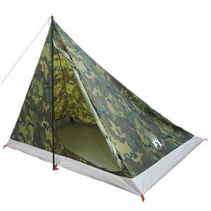 vidaXL Backpacking Telt 4-personers Camouflage