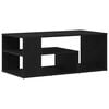 vidaXL Sofabord Sort eg 100 x 50 x 40 cm Konstrueret tr&aelig;