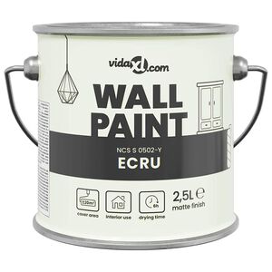 vidaXL V&aelig;gmaling Brun 2,5 L V&aelig;gprint