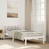 vidaXL ekstra lang sengeramme uden madras 80x210 cm massivt fyrretr&aelig;
