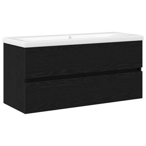 vidaXL Badev&aelig;relsesskabsunder Sort eg 100 x 39 x 62 cm Konstrueret tr&aelig;