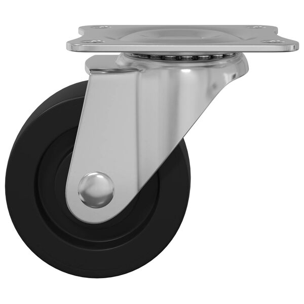 vidaXL Svinghjul 12 pcs S&oslash;lv 60 x 60 x 50 mm Jern og nylon