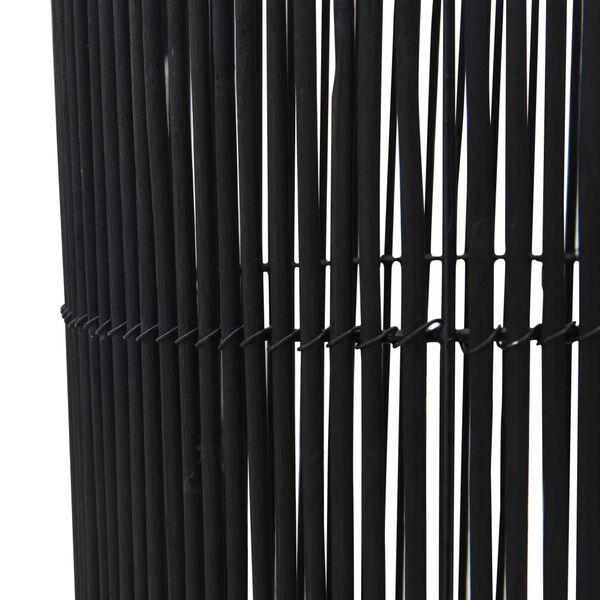 vidaXL gulvlampe E27 84 cm piletræ sort