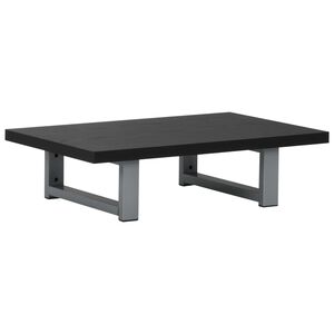 vidaXL badeværelsesmøbel 60 x 40 x 16,3 cm sort