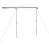 vidaXL markise til campingvogne 2,4x2x2,15 m beige