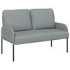 vidaXL Sofas&aelig;t med pude 3 pcs Lysegr&aring; 115 x 56 x 80 cm Krydsfin&eacute;r