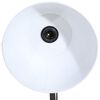 vidaXL gulvlampe 30x30x100-150 cm 25 W E27 hvid