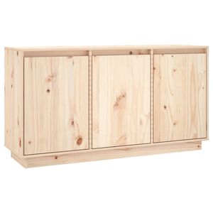 vidaXL sk&aelig;nk 111x34x60 cm massivt fyrretr&aelig;
