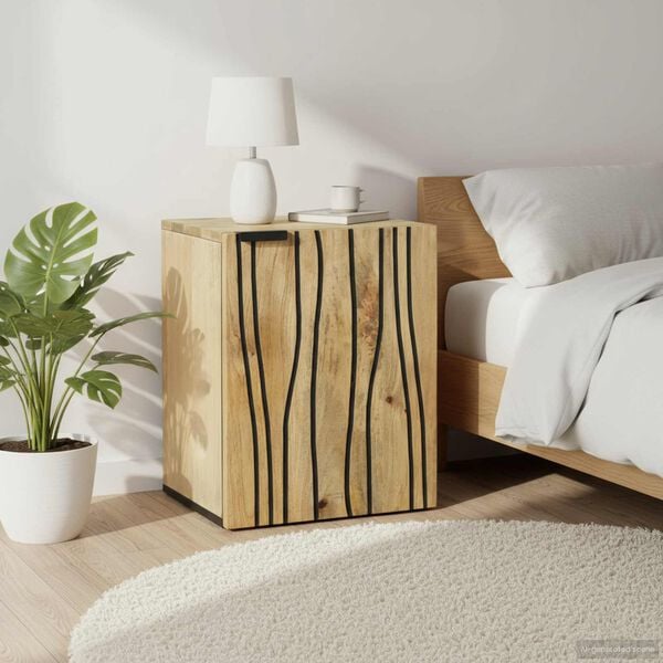 vidaXL Badeværelsesskabsunder Brun 38 x 33,5 x 48 cm Konstrueret træ