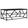 vidaXL sofabord 100x50x40 cm konstrueret tr&aelig; sort