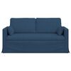 vidaXL Sofa Bl&aring; Samlede dimensioner: 158 x 78 x 80 cm (B x D x H)