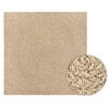 vidaXL gulvt&aelig;ppe ZIZUR 240x240 cm jute-look indend&oslash;rs og udend&oslash;rs