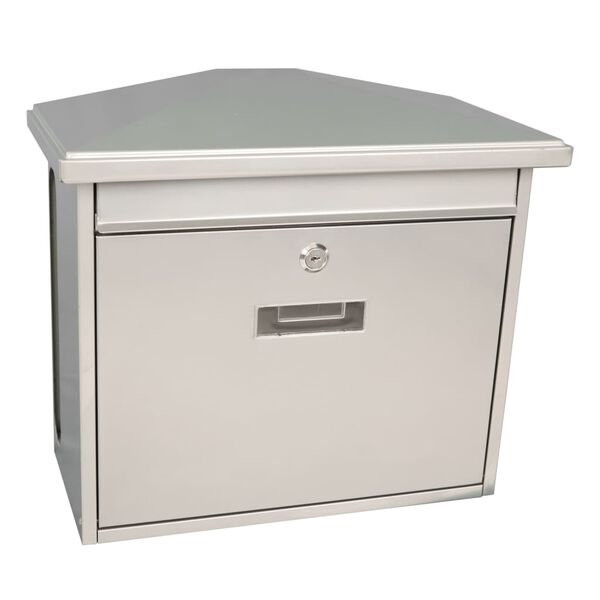 V-Part postkasse Zamoran s&oslash;lvfarvet