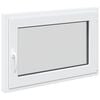 vidaXL Kip & Drej K&aelig;lder Vinduet RISOR 90 x 70 cm PVC og glas