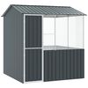 vidaXL Fuglebur Antracit 215 x 209 x 230 cm Galvaniseret st&aring;l