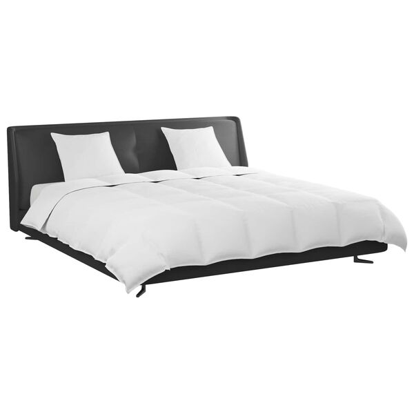 vidaXL Dynebetr&aelig;k S&aelig;t med pude 3 pcs Hvid Dunfjer